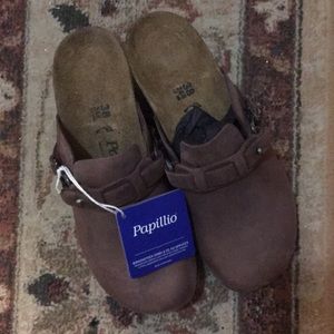 NEW IN BOX Papillio by Birkenstock Heel Clogs sz 8